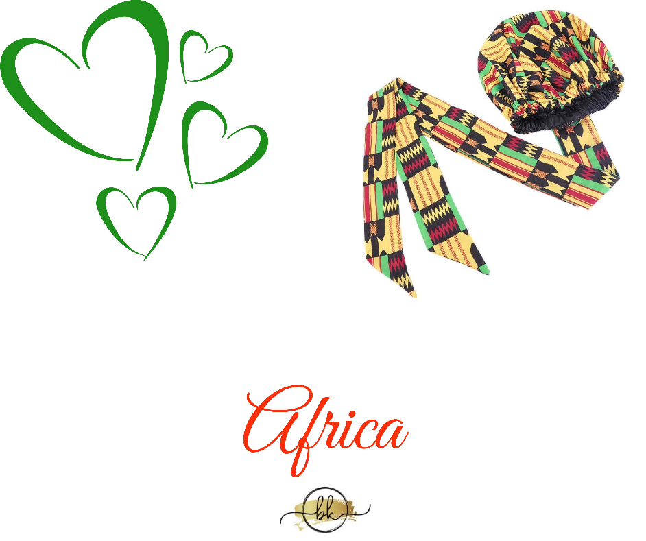 Affoue - African Hair wrap By Bellaz - Bellaz Kosmetics